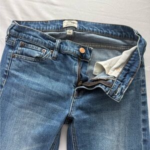 J. Crew Women's Medium Blue Straight-Leg Jeans